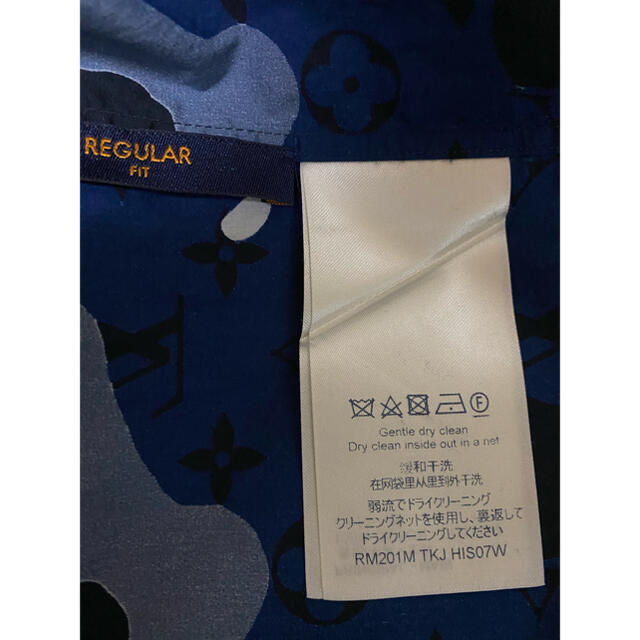 ルイヴィトン 20SS モノグラム 長袖 シャツ メンズ S ルイヴィトン 20SS モノグラム 長袖 シャツ メンズ S