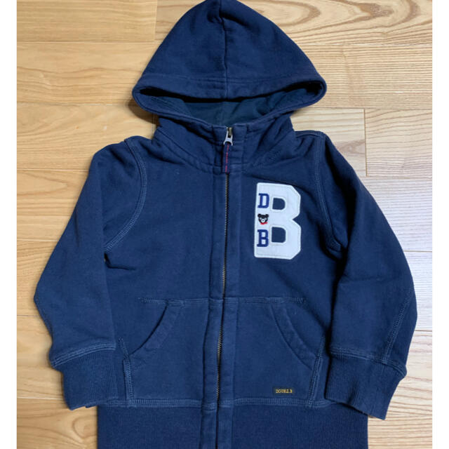 DOUBLE.B(ダブルビー)のダブルビー  パーカー　120 キッズ/ベビー/マタニティのキッズ服男の子用(90cm~)(ジャケット/上着)の商品写真