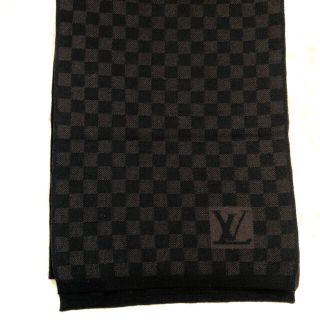 ルイヴィトン(LOUIS VUITTON)の【美品】ルイヴィトン　マフラー/ストール　ダミエグラフィット　(マフラー)