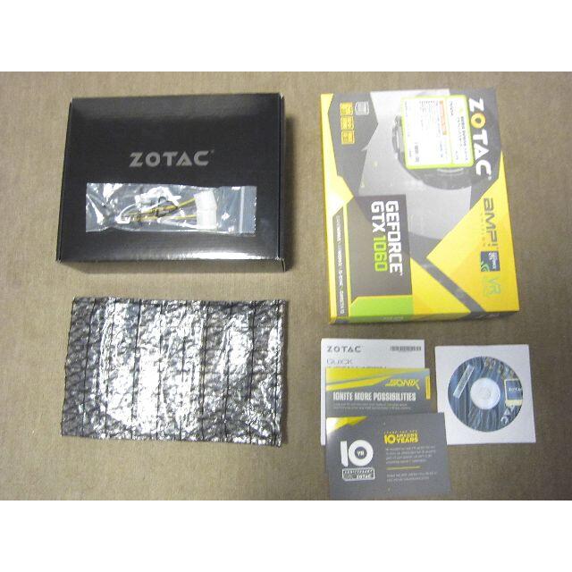PC/タブレット専用）ZOTAC GeForce GTX 1060 AMP Edition