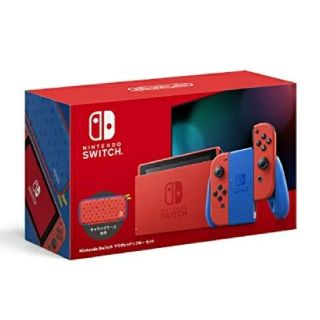 ニンテンドースイッチ(Nintendo Switch)のNintendo Switch マリオレッド×ブルー(家庭用ゲーム機本体)