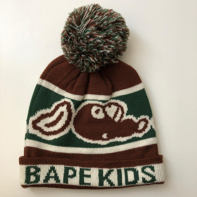 A BATHING APE(アベイシングエイプ)のBABY MILO KNIT CAP キッズ/ベビー/マタニティのこども用ファッション小物(帽子)の商品写真