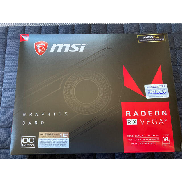 MSI RADEON RX VEGA 64PCパーツ