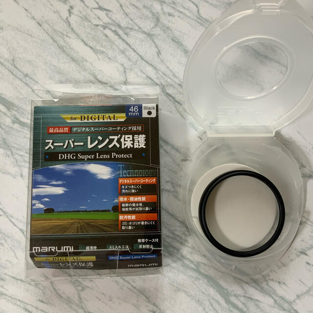 マルミ　DHG Super Lens Protect. 46mm スマホ/家電/カメラのカメラ(フィルター)の商品写真