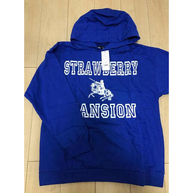 希少 UNWANTED hoodie blue L 新品 オフホワイト 1