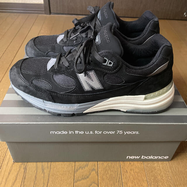 New Balance M992 Black 27.5cm - スニーカー