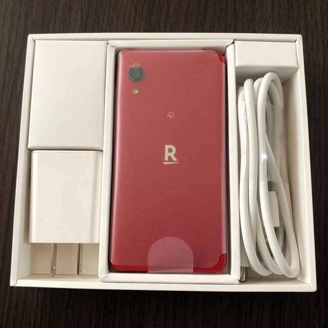 新品未使用　rakuten mini ミニ　赤　レッド　RED スマホ　携帯