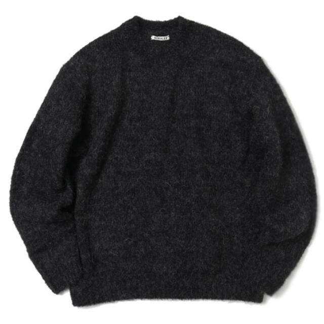 1LDK SELECT(ワンエルディーケーセレクト)のAURALEE ALPACA WOOLSUPERLIGHTKNITBIG P/O メンズのトップス(ニット/セーター)の商品写真