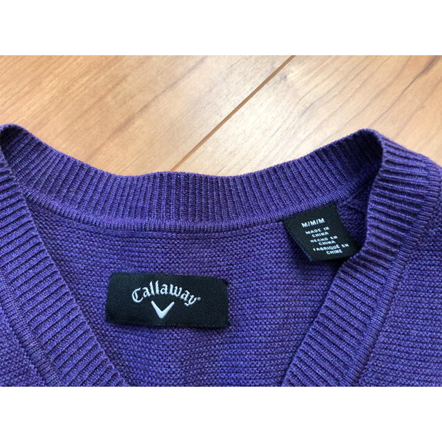 【新品、未使用】キャロウェイ ニット メンズ サイズ:M