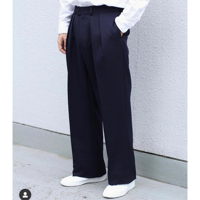 正規店仕入れの NEAT neat スラックス 46サイズ ワイドスラックス