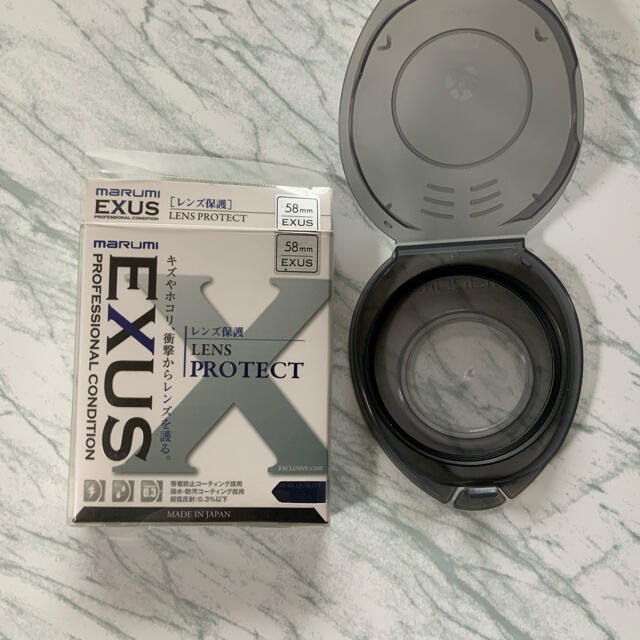 マルミ　EXUS  58mm スマホ/家電/カメラのカメラ(フィルター)の商品写真