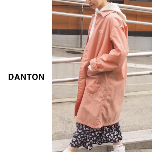 DANTON(ダントン)のDANTON（ダントン）| NYLON TAFFETA ステンカラーコート レディースのジャケット/アウター(スプリングコート)の商品写真
