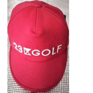 ニジュウサンク(23区)の23区 GOLF キャップ フリーサイズ 新品(キャップ)