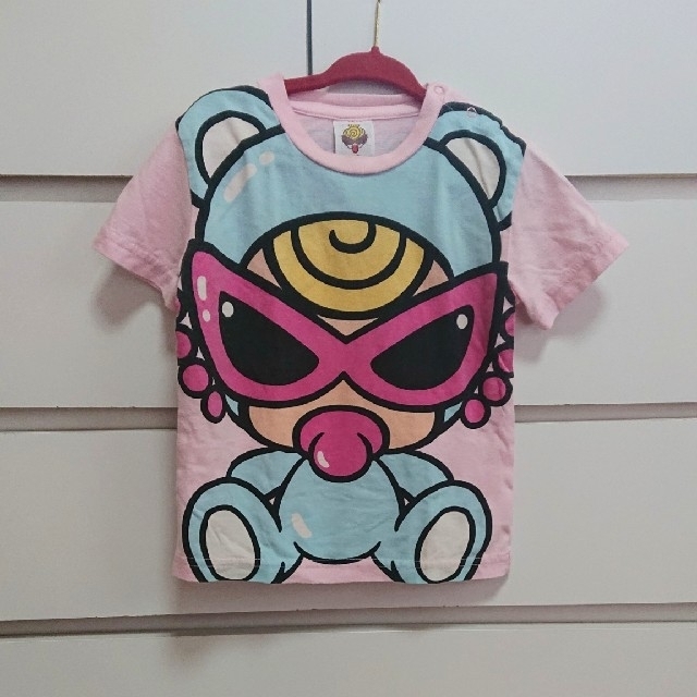 HYSTERIC MINI(ヒステリックミニ)のテディ　BIGTシャツ キッズ/ベビー/マタニティのベビー服(~85cm)(シャツ/カットソー)の商品写真