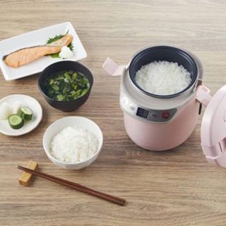 新品 アルコレ ミニライスクッカー 炊飯器 1.5合炊き 発酵モード付き