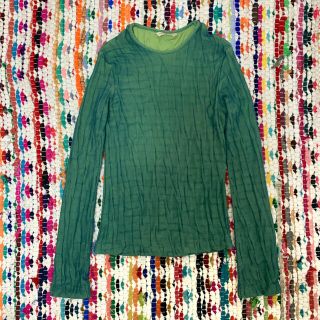 qaptas様専用　VINTAGE mesh tops & necklace(カットソー(長袖/七分))