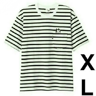 ジーユー(GU)の【未使用】 フィリックス XL ビッグT　白黒　Tシャツ felix(その他)
