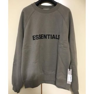 フィアオブゴッド(FEAR OF GOD)のESSENTIALS Taupe Pullover Logo Sweat(スウェット)