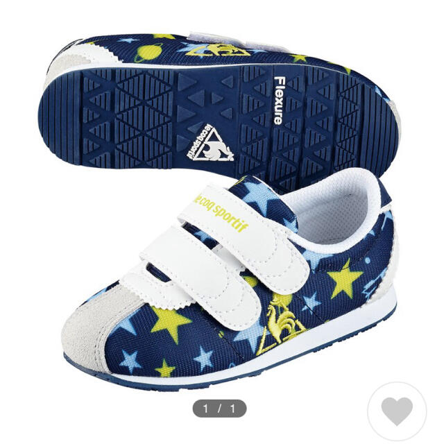 le coq sportif(ルコックスポルティフ)の【新品未使用】ルコック le coq sportif キッズ スニーカー キッズ/ベビー/マタニティのキッズ靴/シューズ(15cm~)(スニーカー)の商品写真