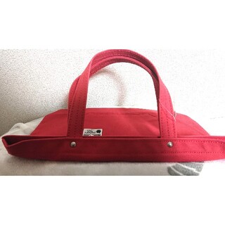 一澤信三郎帆布×スヌーピー コラボ トートバッグ 赤色 Sサイズ一澤帆布