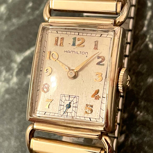 HAMILTON/ハミルトン/ビンテージ/アンティーク/10K/Gold/腕時計のサムネイル