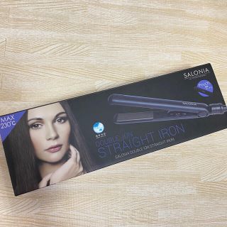 新品未使用　サロニア　ストレートアイロン(ヘアアイロン)