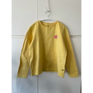 ザノースフェイス(THE NORTH FACE)の【値下げ/古着】The North Face ロンT イエロー(Tシャツ/カットソー(七分/長袖))