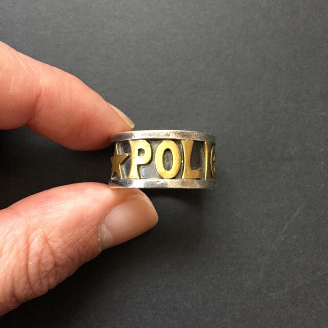 定価41800円！CALEE POLICY RING SILVER 19号 指輪カラーSILVER