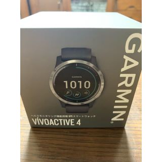 ガーミン(GARMIN)の【あっきー様専用】GARMIN VIVOACTIVE 4 （未使用品　新品）(腕時計(デジタル))