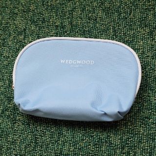 ウェッジウッド(WEDGWOOD)の★ウェッジウッド/ティッシュ入れ付ポーチ&ミラーset★付録(ポーチ)