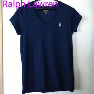 ポロラルフローレン(POLO RALPH LAUREN)のRalph Lawren ラルフローレン　半袖　VネックTシャツ(Tシャツ(半袖/袖なし))