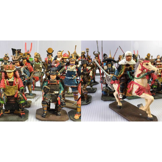 商談中(^^) デル・プラド 戦国覇王フィギュア一気に75体(中古)