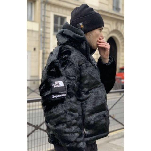 Supreme(シュプリーム)のSupreme The North Face Faux Fur Nuptse L メンズのジャケット/アウター(ダウンジャケット)の商品写真