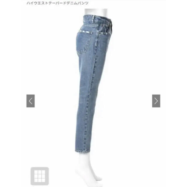 GRL(グレイル)のGRL ハイウエストテーパードデニムパンツ グレイル レディースのパンツ(デニム/ジーンズ)の商品写真