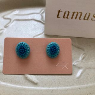 ミナペルホネン(mina perhonen)のタマス　tamas ピアス　極美品(ピアス)