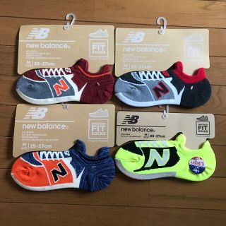 ニューバランス(New Balance)のnew balance  新品　スニーカーソックス4足(ソックス)