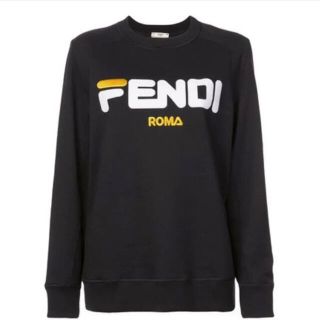 フェンディ(FENDI)のFENDI  MANIA ロゴスウェット(トレーナー/スウェット)