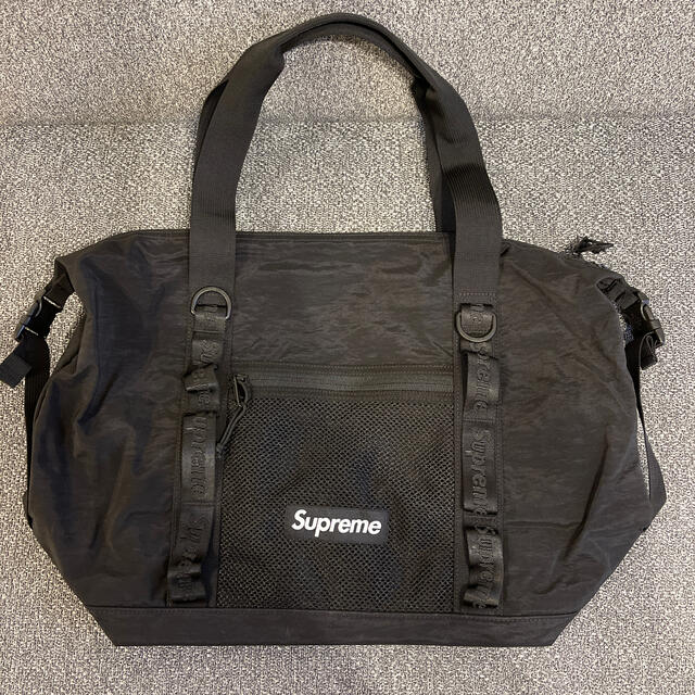 Supreme zip tote black シュプリーム