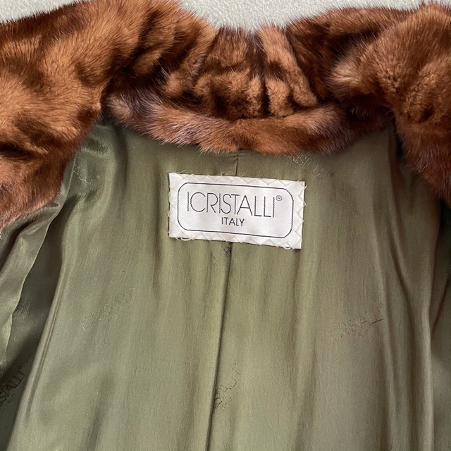 イタリア正規品【ICRISTALLI】 ミンク 毛皮 コート | www