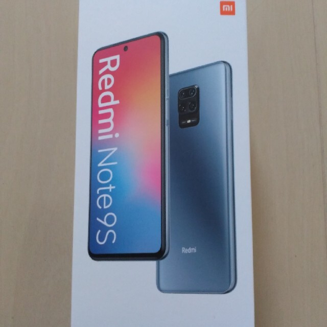 60GBCPUコア数Xiaomi  redmi note 9s 128GB オーロラブルー　国内版