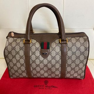 美品　GUCCI オールド　グッチ  ボストン  バッグ(ボストンバッグ)