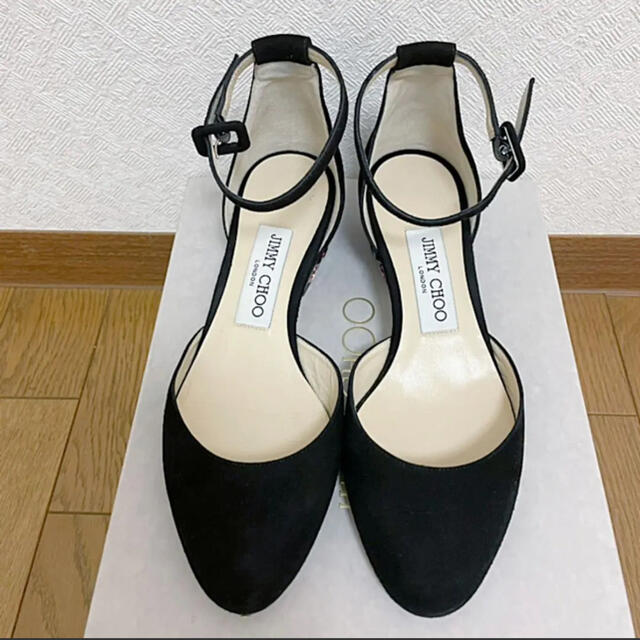 JIMMY CHOO(ジミーチュウ)の【chatnoir様専用】正規品ジミーチュウ ☆パンプス☆ レディースの靴/シューズ(ハイヒール/パンプス)の商品写真