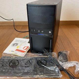 デスクトップPC一式 i7-6700 HDD11TB 8GB Office付き(デスクトップ型PC)