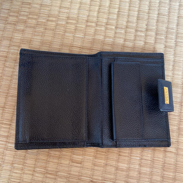 Bally(バリー)のBALLY バリー 二つ折り財布 ブラック レディースのファッション小物(財布)の商品写真