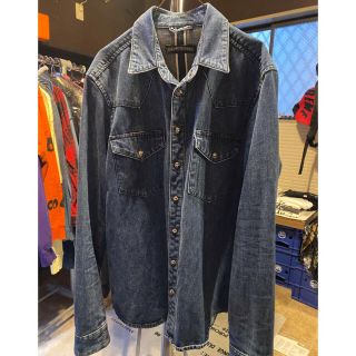 クロムハーツ(Chrome Hearts)のCHROME HEARTS DENIM WESTERN  (シャツ)