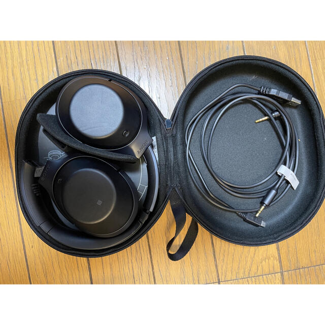SONY(ソニー)のSONY ワイヤレスヘッドホン MDR-1000X : Bluetooth スマホ/家電/カメラのオーディオ機器(ヘッドフォン/イヤフォン)の商品写真