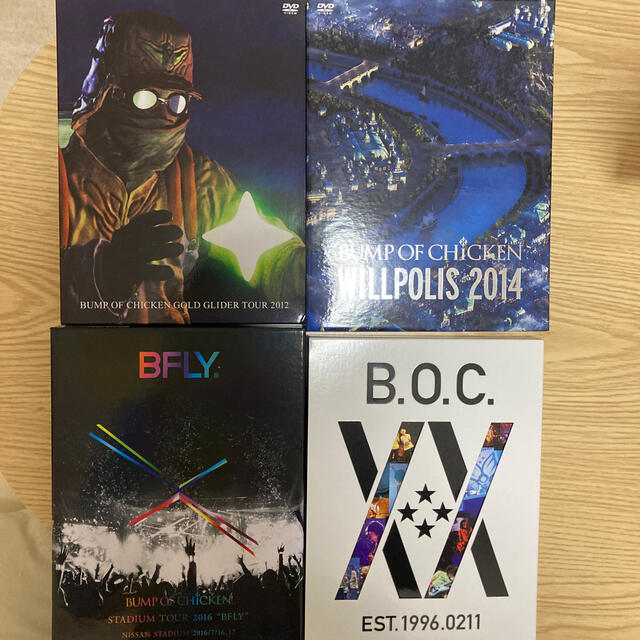 BUMP OF  CHICKEN DVD 4点セット