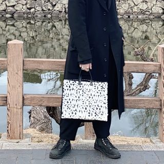 コムデギャルソン(COMME des GARCONS)のCOMME des GARCONS コムデギャルソン ペイント柄 ハンドバッグ(トートバッグ)