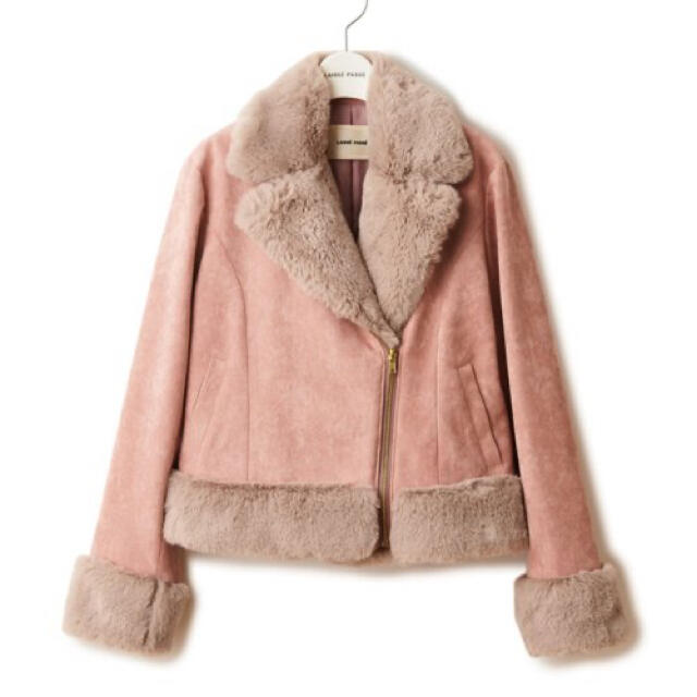 LAISSE PASSE - 新品✨タグ付き♪ 定価30800円　ジャケット　グレイッシュピンク　大特価