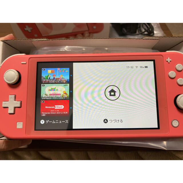 Nintendo Switch コーラル